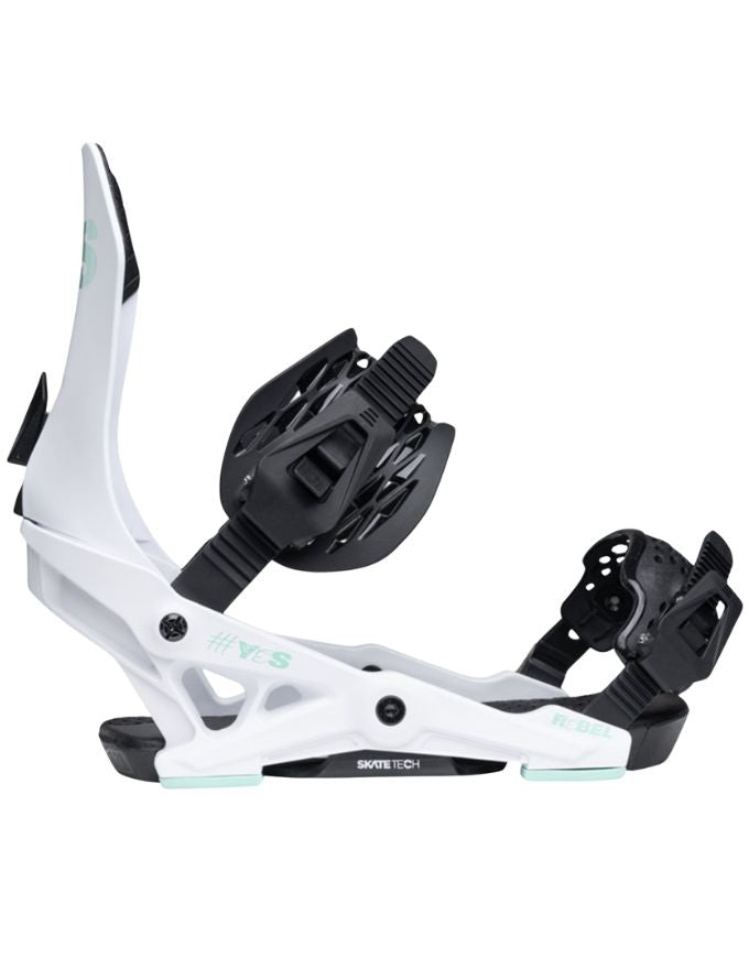 Yes Rebel Women's Snowboard Binding 2026 | It's White