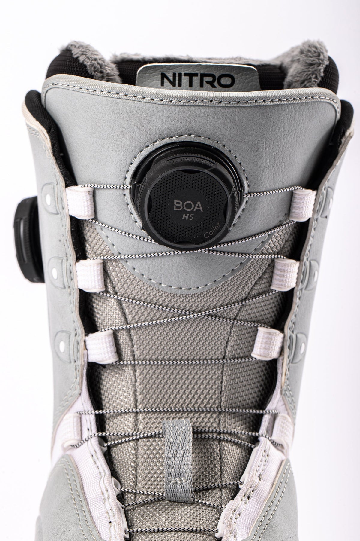 Nitro Crown Boa Women's Snowboard Boots 2027 | Light Grey