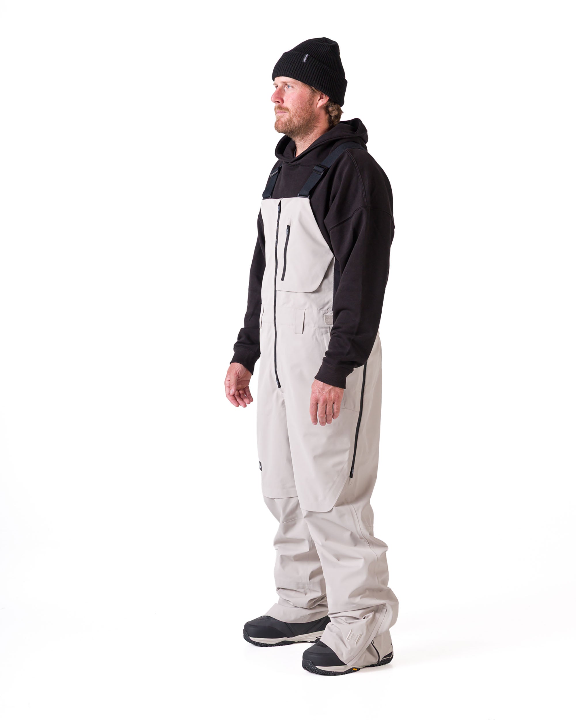 L1 Lighthouse Men's Bib 2027 | Pale Grey
