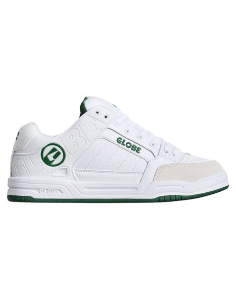 Globe Tilt Shoe | White/Green