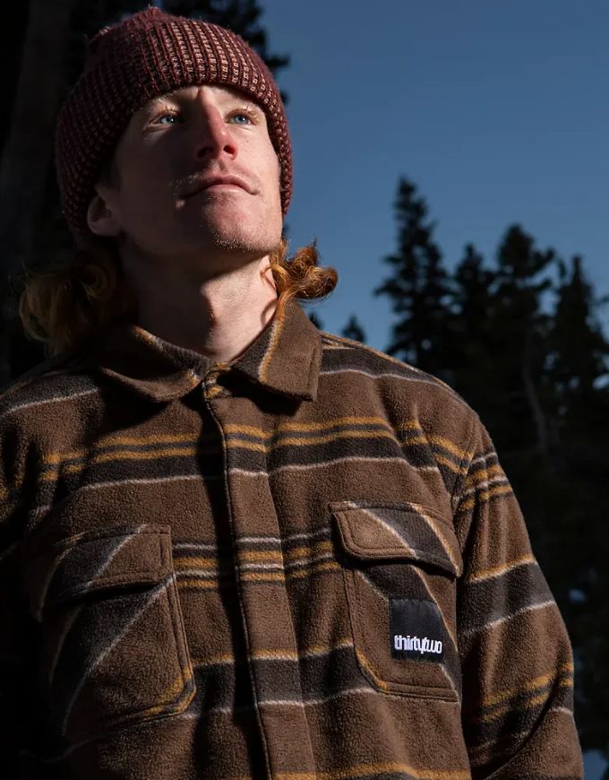 ThirtyTwo Rest Stop Shirt 2026 | Tobacco