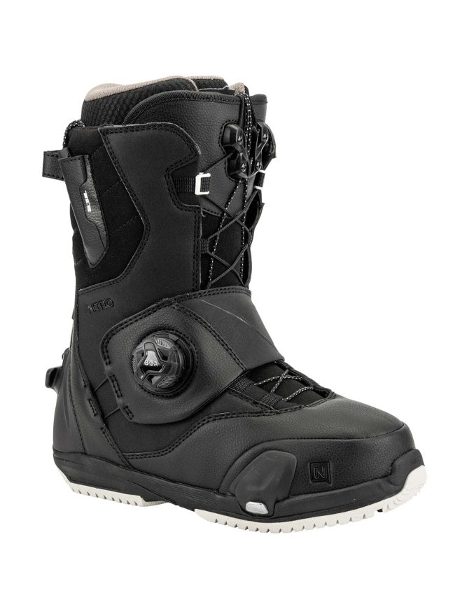Nitro Women's Cave TLS Step-On Snowboard Boots 2025 | Black