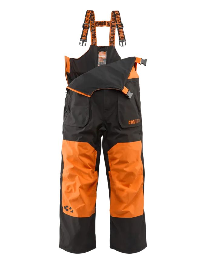 ThirtyTwo Men's Basement Bib 2026 | Black/Orange