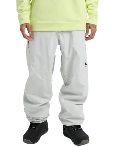 Burton Reserve 2L Relaxed Men's Pants 2026 | Gray Cloud