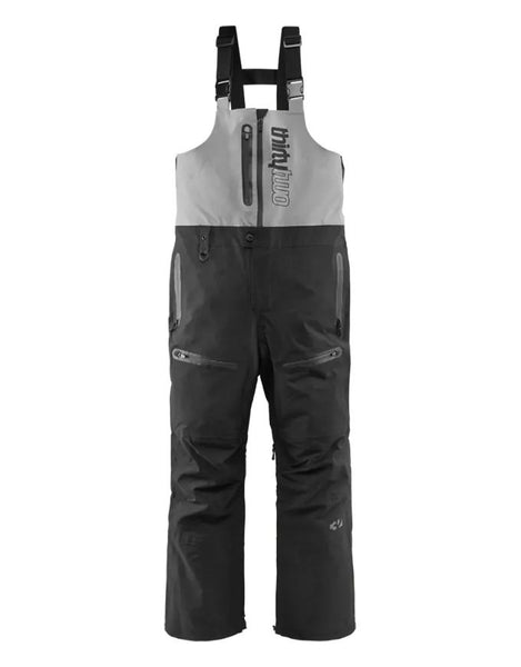 ThirtyTwo TM-3 Recycled Men's Bib 2026 | Black/Grey