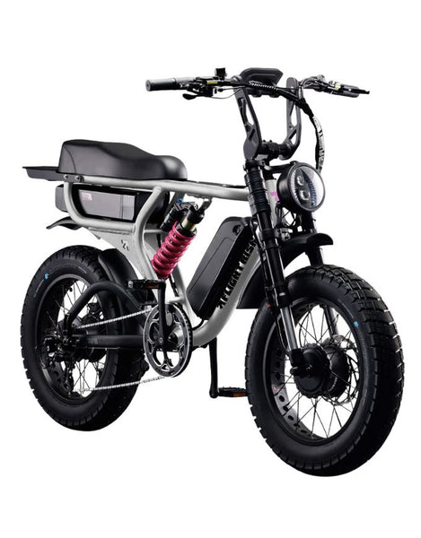 Flightrisk FR777 Electric Bike | Silver
