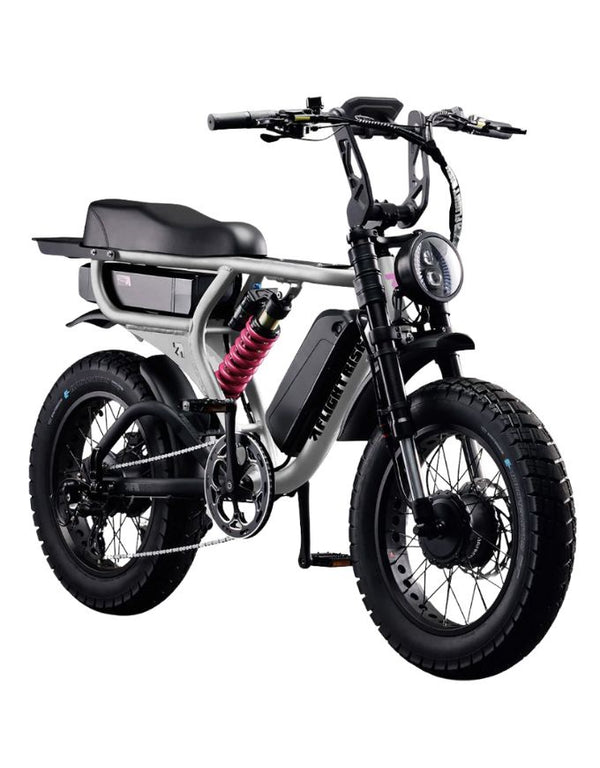 Flightrisk FR777 Electric Bike | Silver