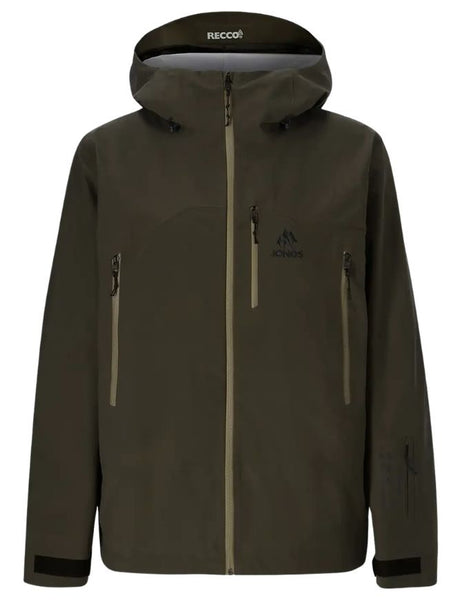 Jones Men's Further 3L Jacket 2027 | Midnight Green