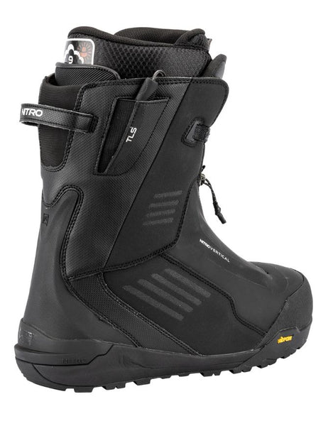 Nitro Vertical TLS+ Men's Snowboard Boots 2026 | Black