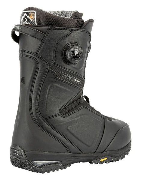 Nitro Team Boa Wide Men's Snowboard Boots 2026 | Black