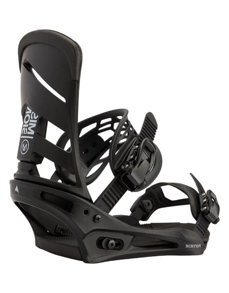 Burton Men's Mission Re:Flex Snowboard Binding 2026 | Black