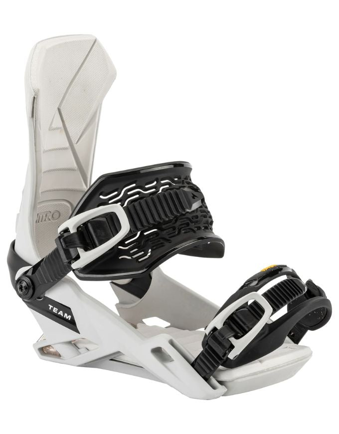 Nitro Team Mens Snowboard Binding 2026 | Grey