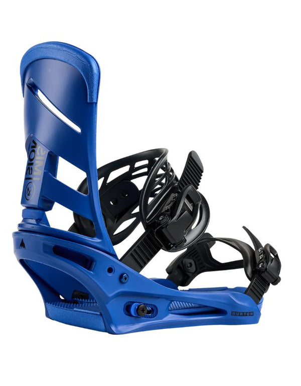 Burton Men's Mission Re:Flex Snowboard Binding 2026 | Jake Blue