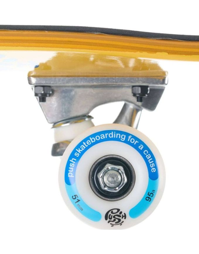 Push Toucan ST Complete Skateboard Golden | 7.25