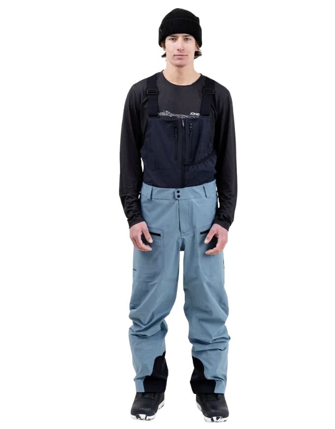 Jones Men's Shralpinist Stretch Recycled Gore-Tex 3L Bib Pant 2026 | Atlantic Blue
