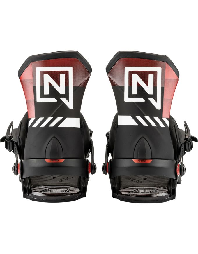 Nitro Team Pro Mens Snowboard Binding 2026 | Black / Red
