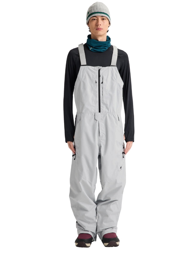 Burton Reserve GORE-TEX 2L Men's Bib Pant 2027 | Gray Cloud