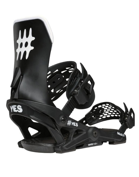 Yes Select Snowboard Binding 2026 | Pitch Black