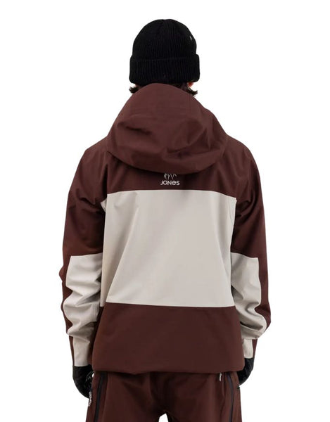 Jones MTN Surf Recycled Men's Jacket 2026 | Coffee Brown