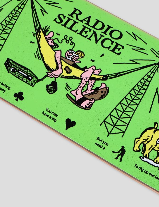Passport Eyeball Series Deck Radio Silence | 8.125"