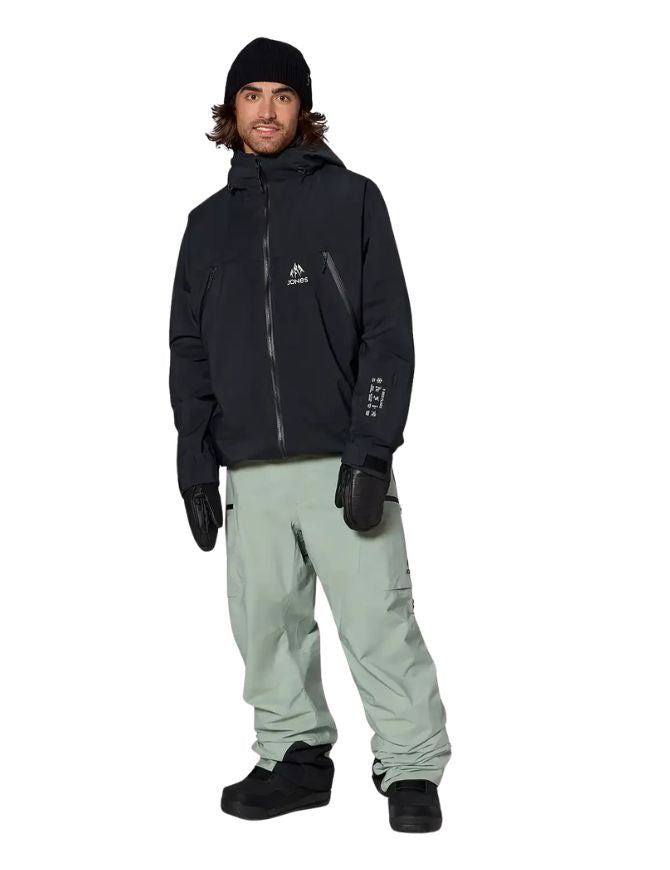 Jones Men's Deeper GORE-TEX Jacket 2027 | Stealth Black
