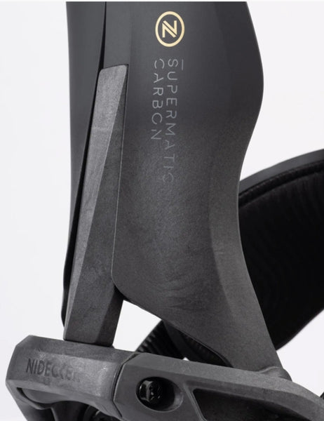 Nidecker Supermatic Carbon Snowboard Binding 2026 | Black