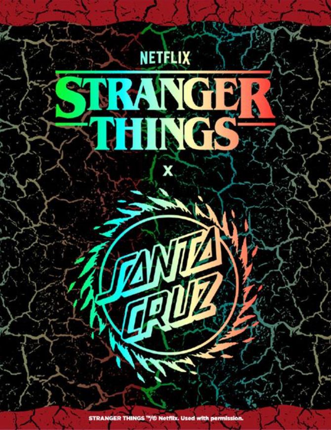 Santa Cruz X Stranger Things Slimeballs 60mm/78a | GITD