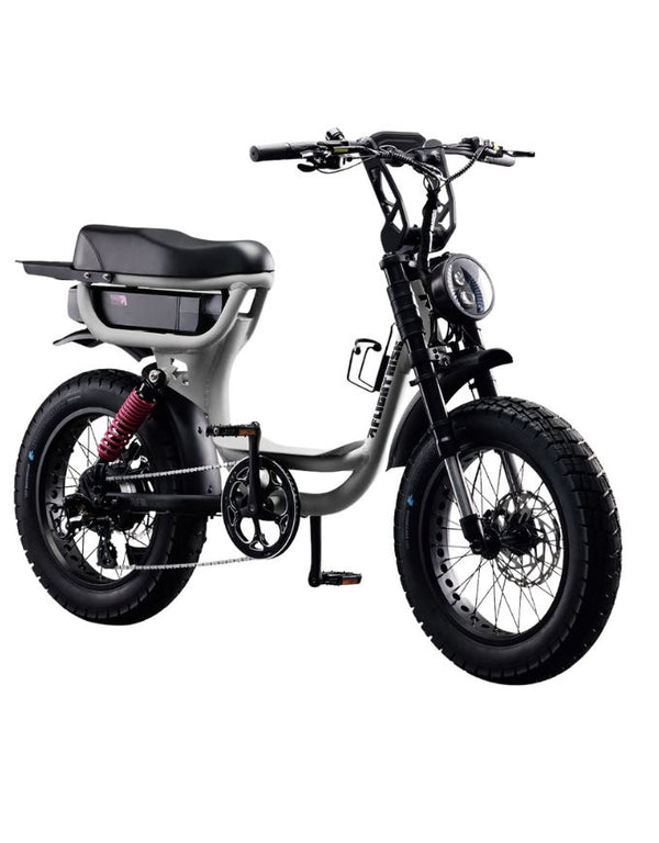Flightrisk FR333 Electric Bike | Silver