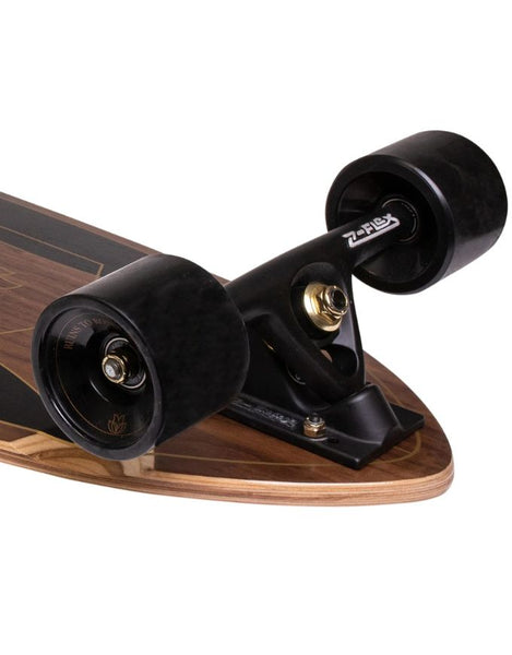 Z-Flex Ruins To Roses Roundtail Longboard | 39.5"