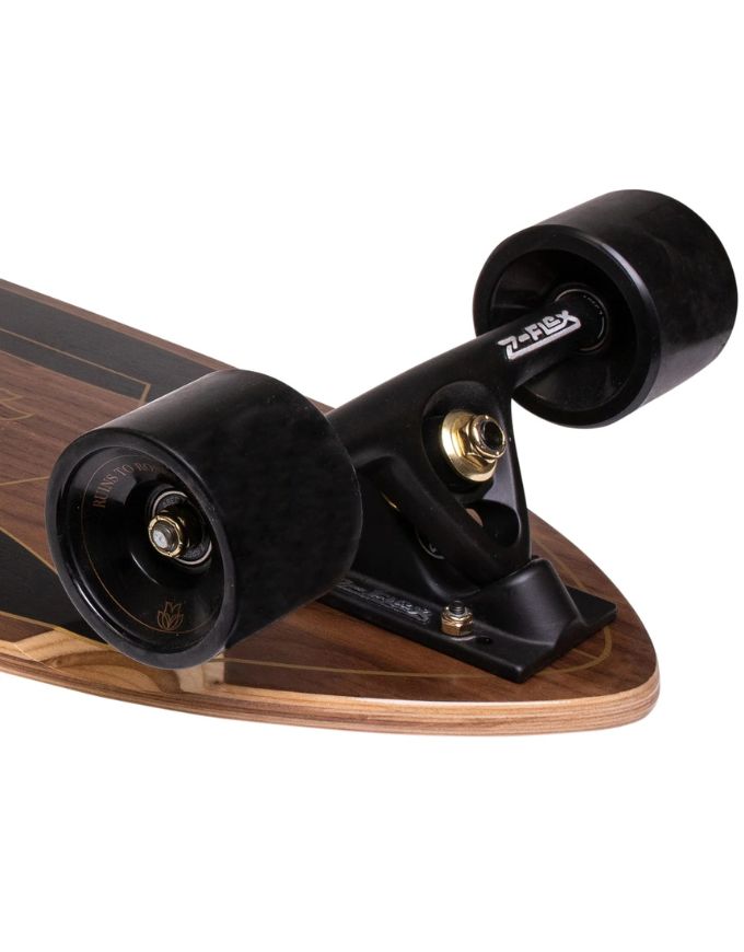 Z-Flex Ruins To Roses Roundtail Longboard | 39.5"
