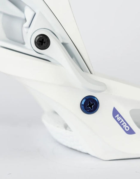 Nitro Step On Women's Snowboard Bindings 2026 | White