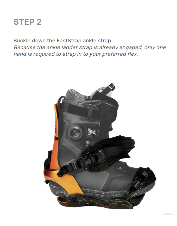 Rome AW Katana FASE Snowboard Binding 2027 | Stealth Black