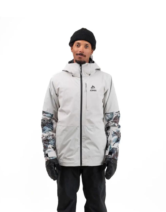 Jones MTN Surf Recycled Men's Jacket 2026 | Smoke Gray