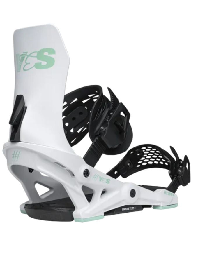 Yes Rebel Women's Snowboard Binding 2026 | It's White