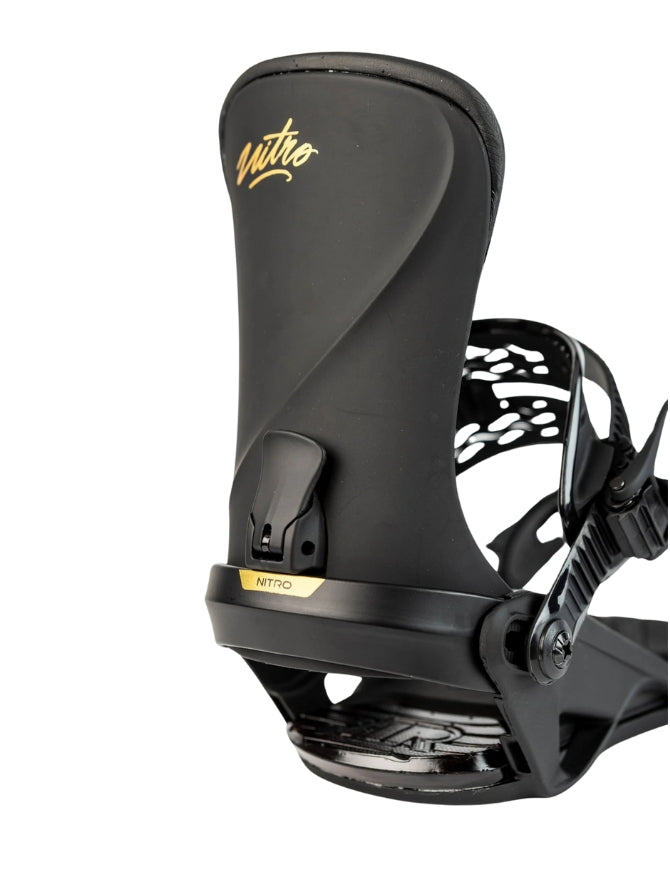 Nitro Women's Ivy Snowboard Binding 2025 | Ultra Black