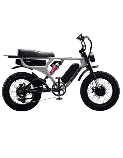 Flightrisk FR777 Electric Bike | Silver