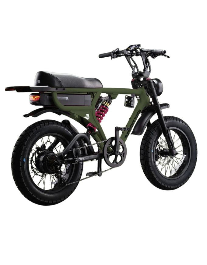 Flightrisk Fr555 Electric Bike | Olive