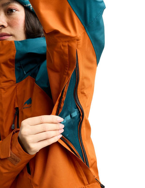 Burton Reserve Insulated GORE-TEX 2L Women's Jacket 2027 | Atlantic Teal/Spiced Chai