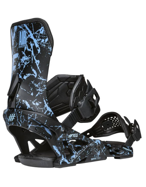 Yes Airmaster Snowboard Binding 2026 | Splatter Blue