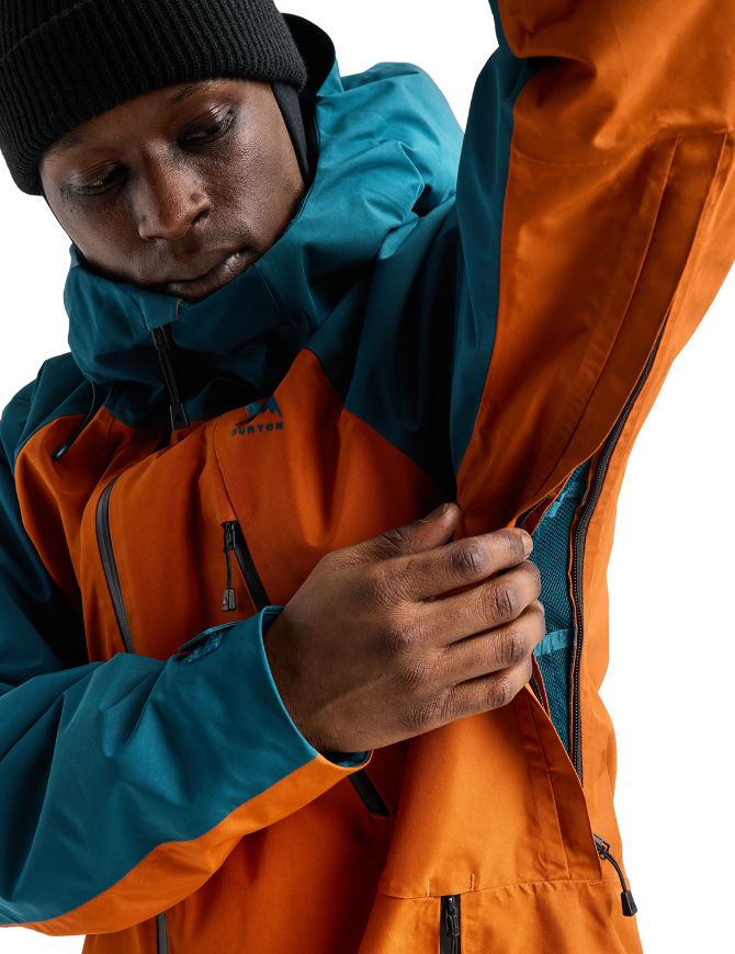 Burton Reserve Insulated GORE-TEX 2L Men's Jacket 2027 | Atlantic Teal/Spiced Chai