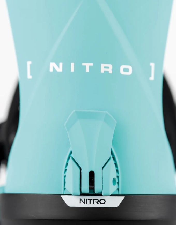 Nitro Team Mens Snowboard Binding 2026 | Fresh Blue
