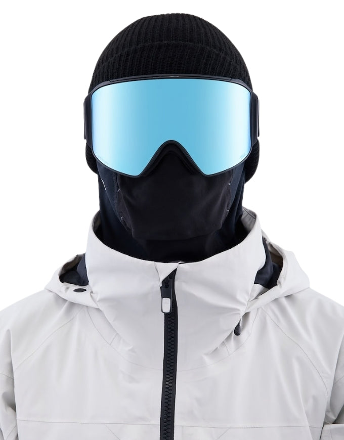Anon M4 Cylindrical Goggle Low Bridge 2026 | Black / Perceive Variable Blue