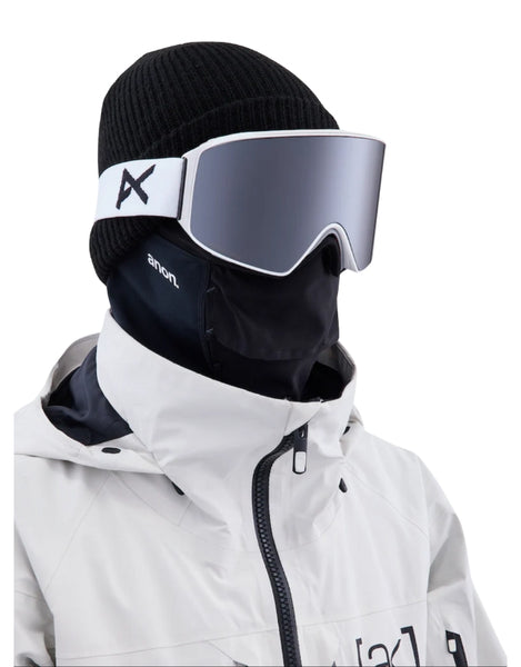 Anon M4 Cylindrical Goggle Low Bridge 2026 | White / Sunny Onyx