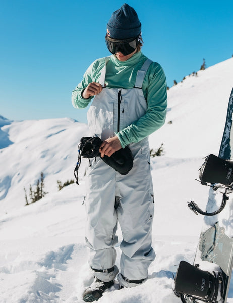 Burton Reserve GORE-TEX 2L Men's Bib Pant 2027 | Gray Cloud