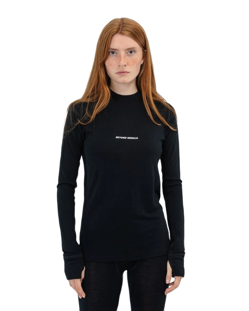 Beyond Medals Merino Baselayer 2026 Top | Black