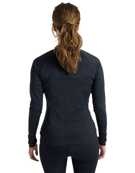 Burton Womens Lightweight X Base Layer Crew 2026 | True Black