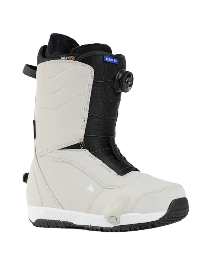 Burton Men's Ruler Step On Snowboard Boot 2026 | Grey Cloud