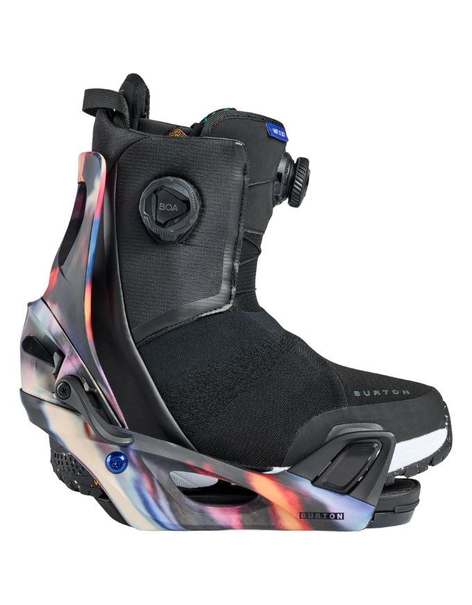 Burton Women's Step On Snowboard Bindings 2026 | Floral Blur