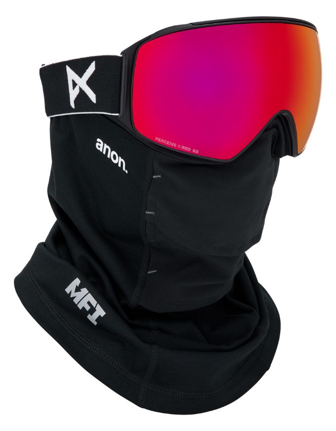 Anon M4 Cylindrical Goggle 2026 | Black / Sunny Red