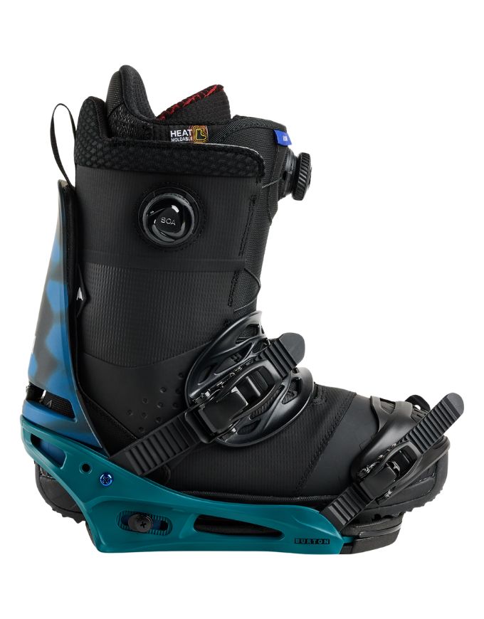 Burton Men's Cartel Snowboard Binding 2026 | Evergreen Shatter